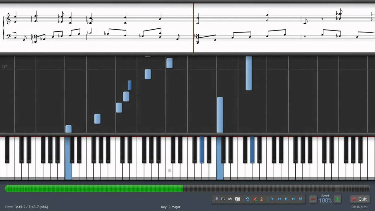 Parasite Eve - Main Theme (Virtual Piano)