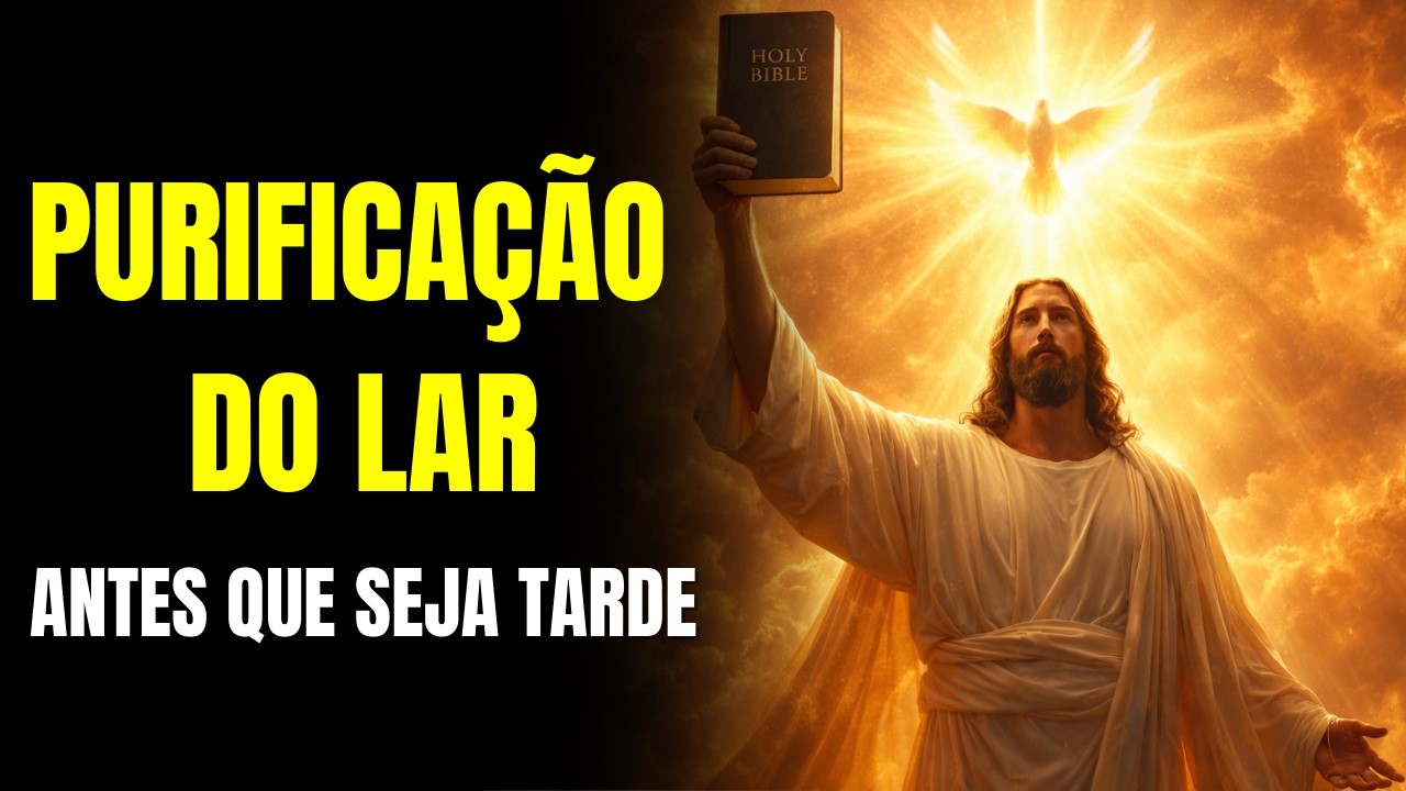 LIMPEZA DO LAR: ESPÍRITO SANTO, DESTRUA TODA MALDIÇÃO ESCONDIDA HOJE (ORAÇÃO PODEROSA)