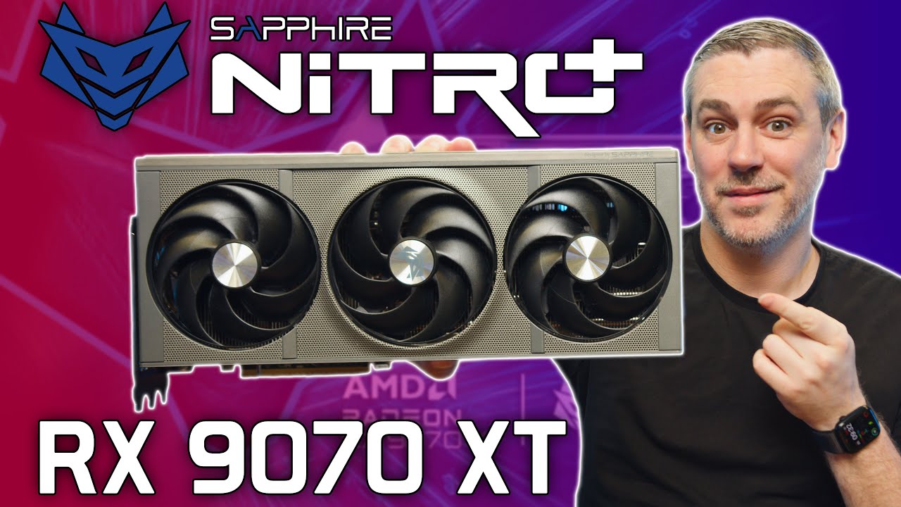 SAPPHIRE RX 9070 XT NITRO+ Review [Benchmarks | Overclocking | Power | Thermals]