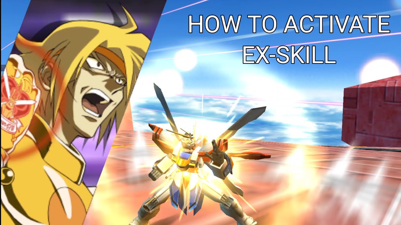 how to activate ex-skills in gundam vs gundam next plus
