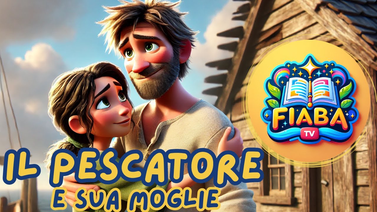 Il Pescatore e sua Moglie | Fiaba TV | Favole Illustrate Per Bambini #videoperbambini