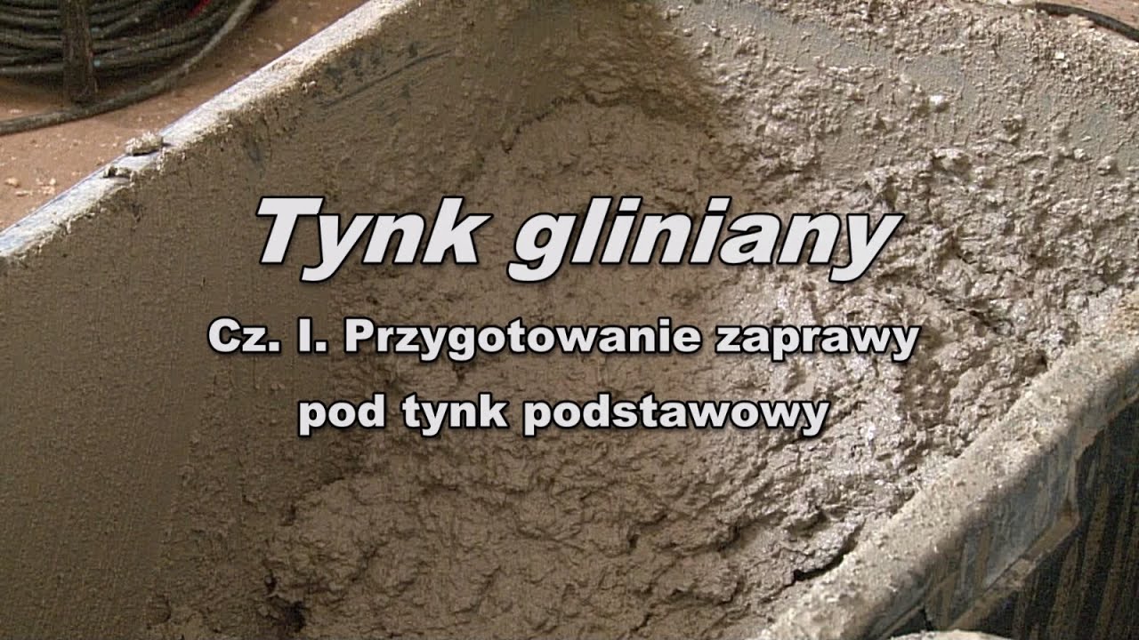 Przygotowanie tynku z gliny / Preparation of a clay mortar ENGLISH subtitles