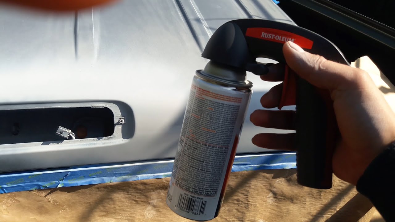 como pintar un carro con botes de Aerosol | E pintado mi troca con esto |