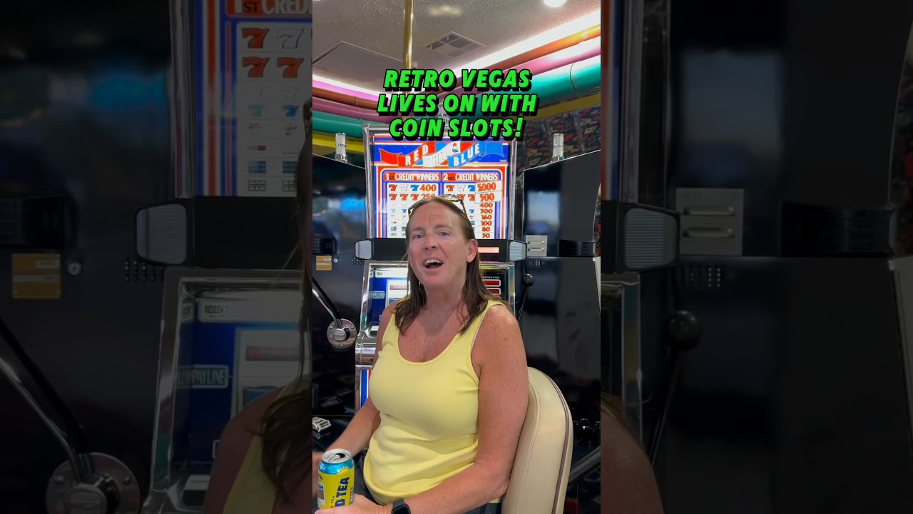 Retro Vegas Fun At Slots A Fun 🎰🌭🍺 #retrovibes #vegasfun #lasvegas2024