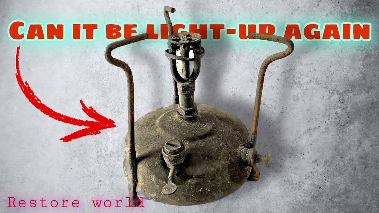 Restoration of antique stove |1970’s old and dead stove restoration.