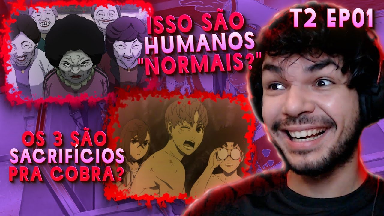 (QUE SAUDADES DESSE ANIME!) REACT DANDADAN  [2ªTEMPO] EP 01