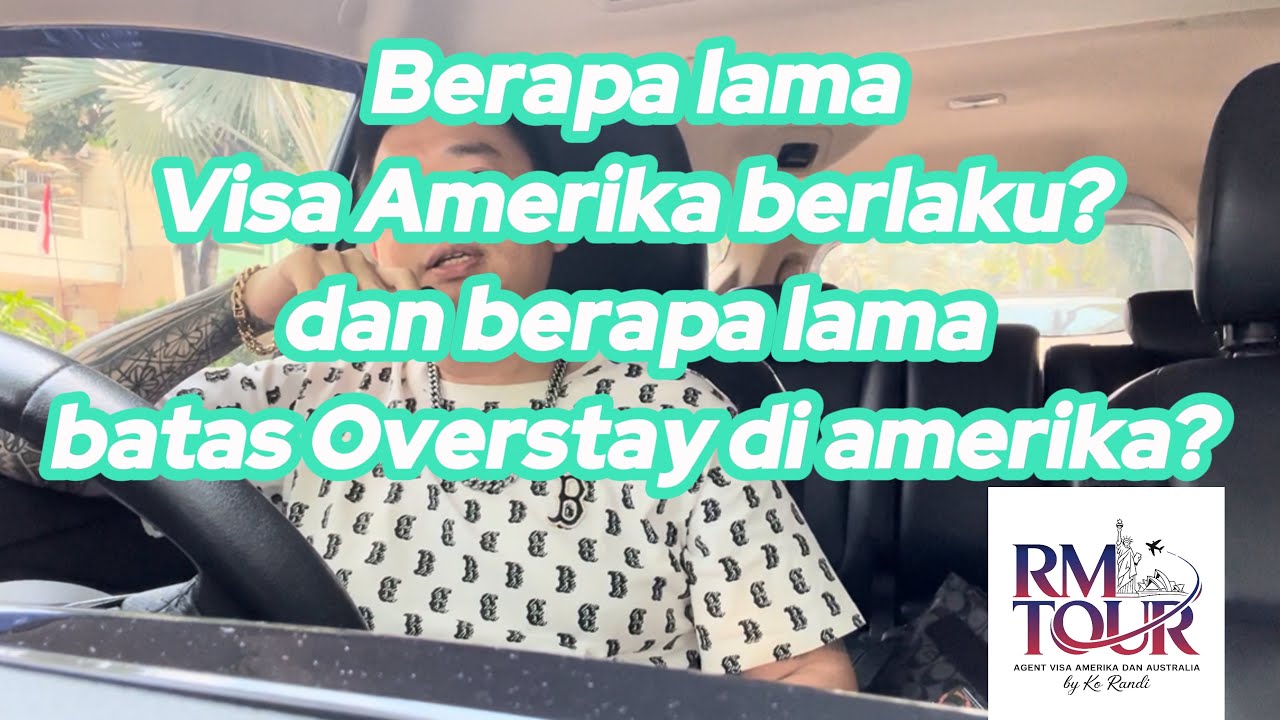 Berapa lama Visa Amerika berlaku? dan berapa lama batas Overstay / tinggal di Amerika?