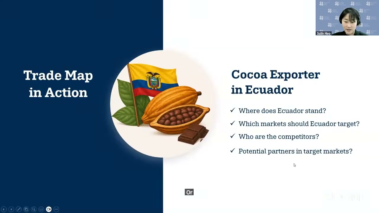 Launch webinar of the new Trade Map