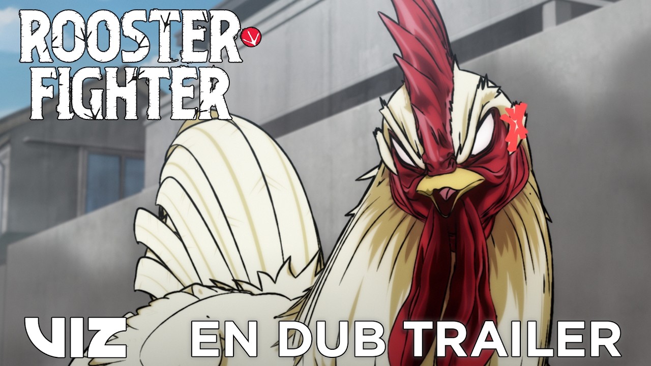Official Anime Trailer #2 (ENGLISH DUB) | Rooster Fighter | VIZ