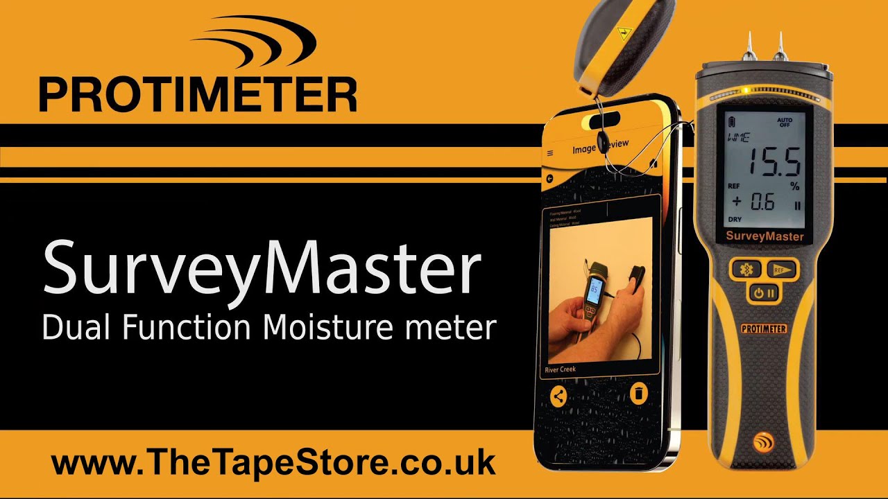 Protimeter Surveymaster BLD5375 - The Trusted Moisture Meter for Professionals