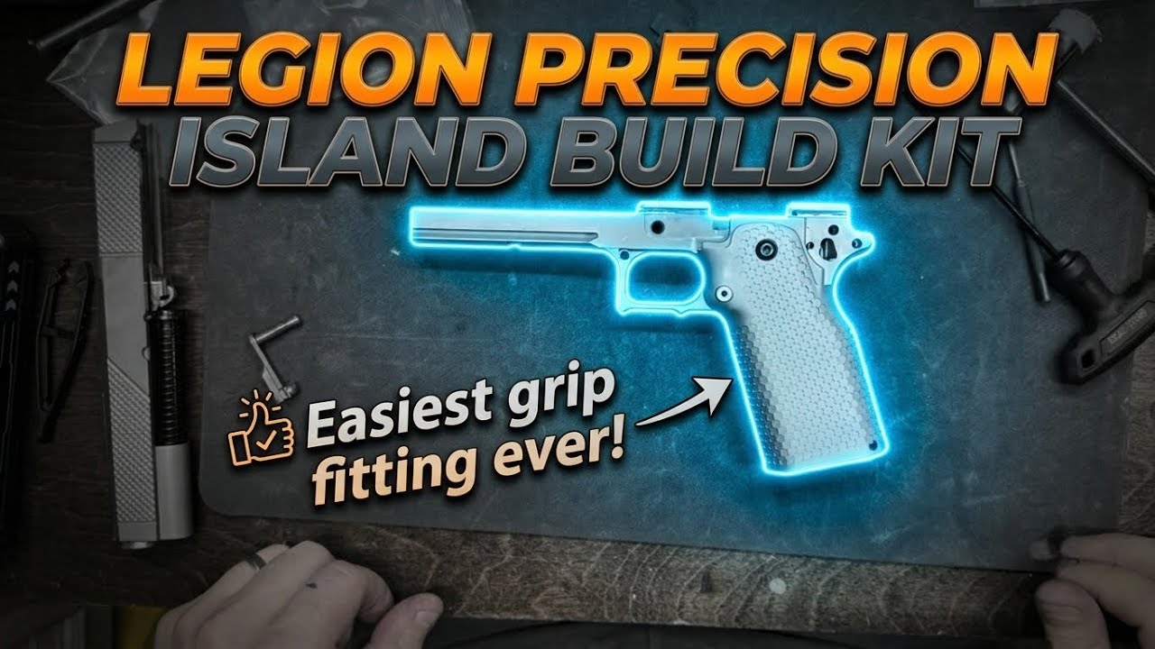 Сборка Legion Precision Island &mdash; подгонка рукоятки