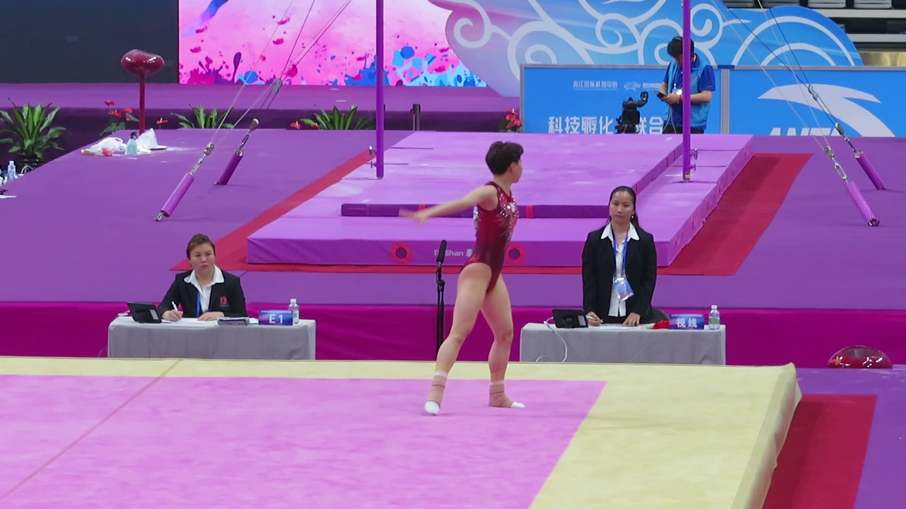 Jia Fangfang - FX EF - 2019 CHN Nationals Zhaoqing
