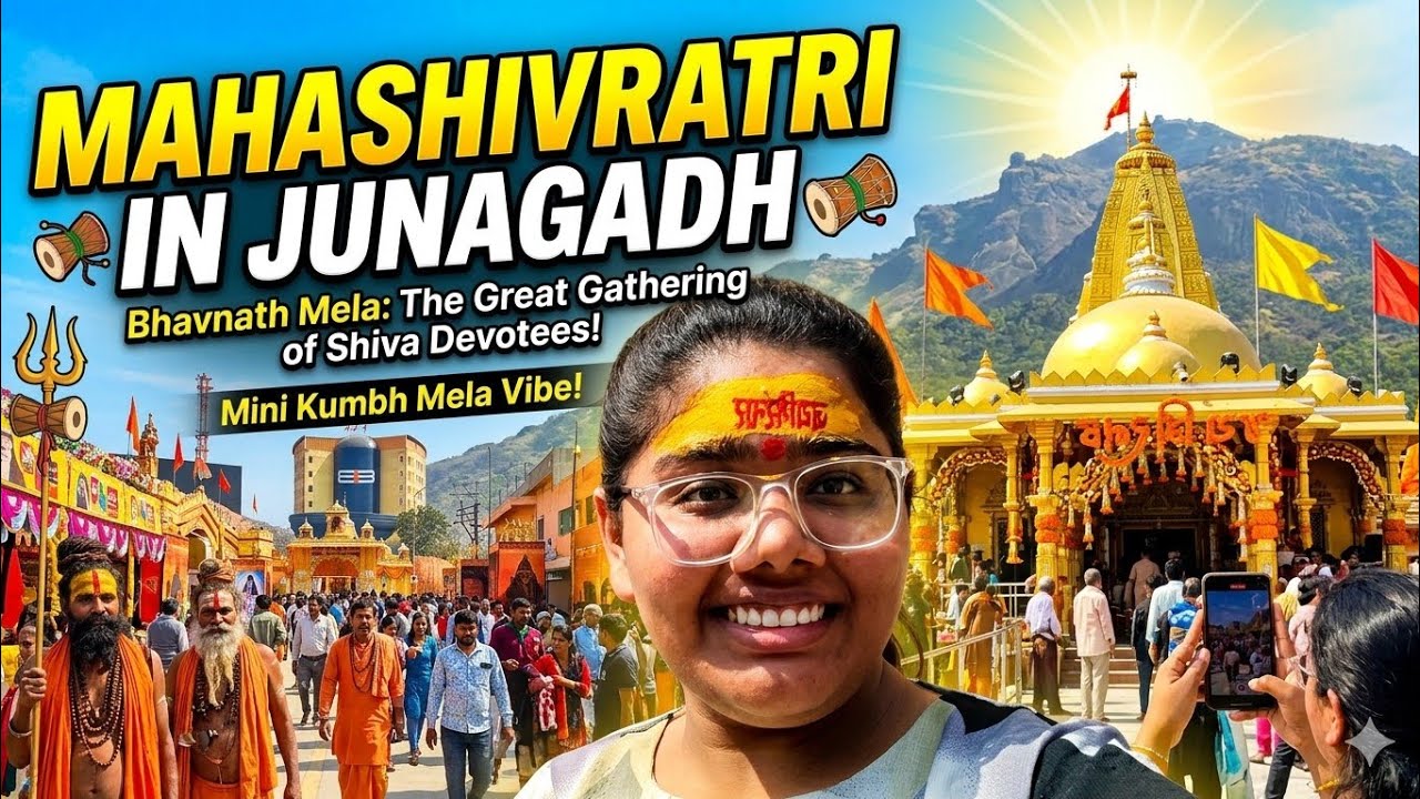 A Day in Mini Kumbh (bhavnath temple , junagadh) | 