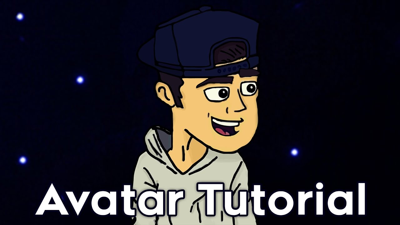 JustAlexHalford Avatar Tutorial - Speed Art (Adobe Illustrator)