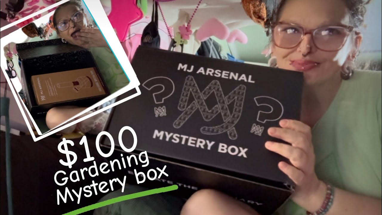 Opening a $100 gardening mystery box from mjarsenal - unboxing - review