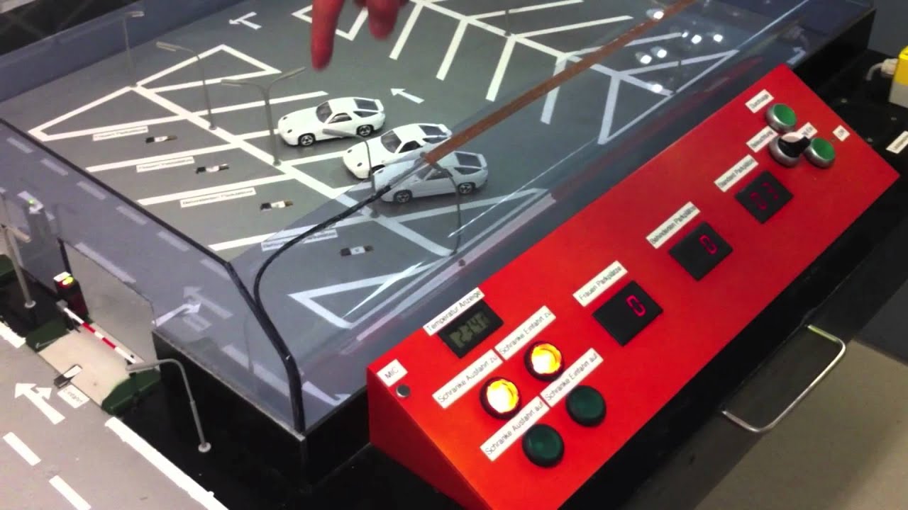 HTL Wien 10 - Parkplatzmodell