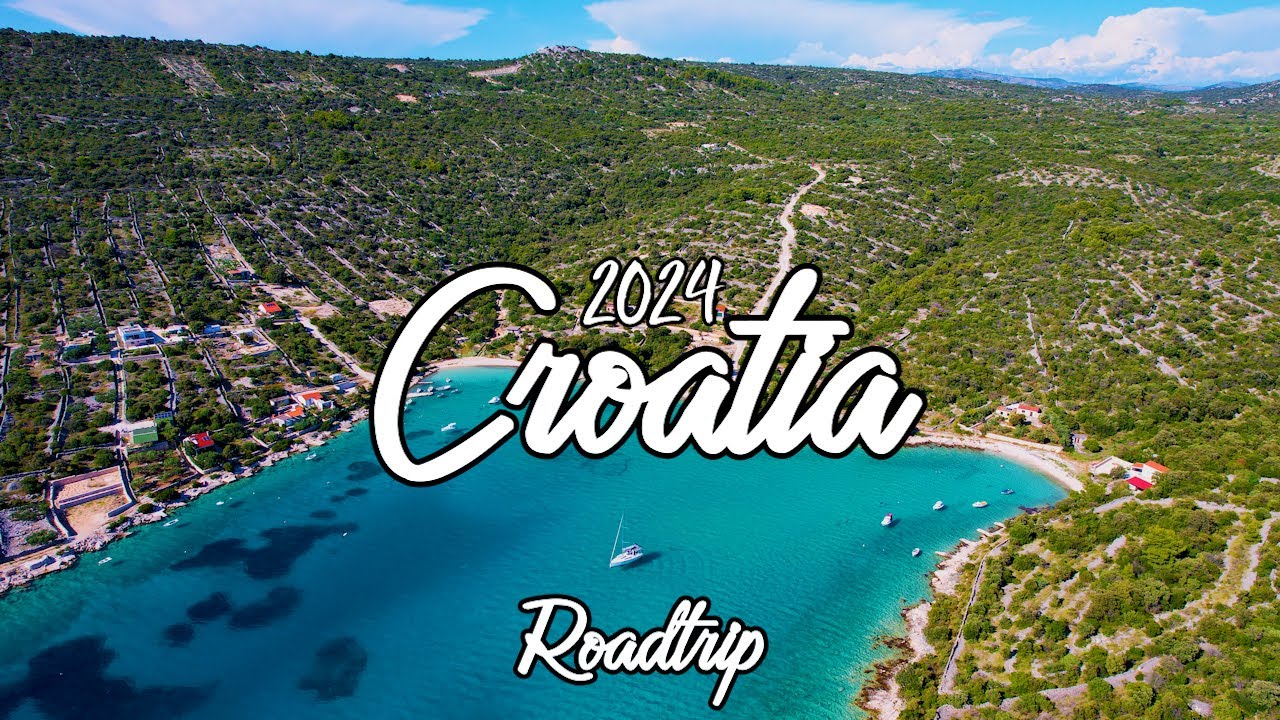 Kroatien Roadtrip 2024 | Zadar to Split | 4K Travel Vlog