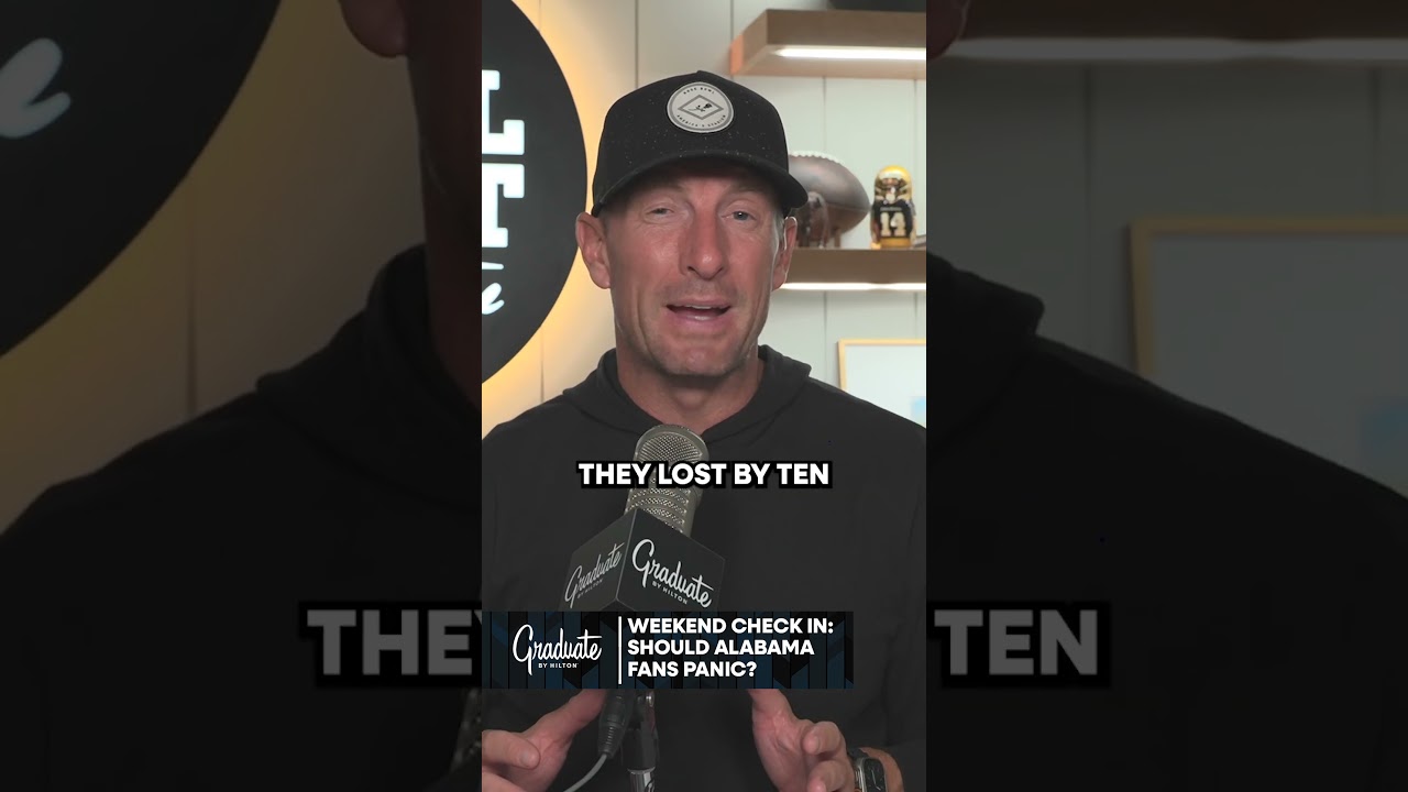 Checking in with Bama fans after Week 1 &ndash; should they be panicking? 🤔