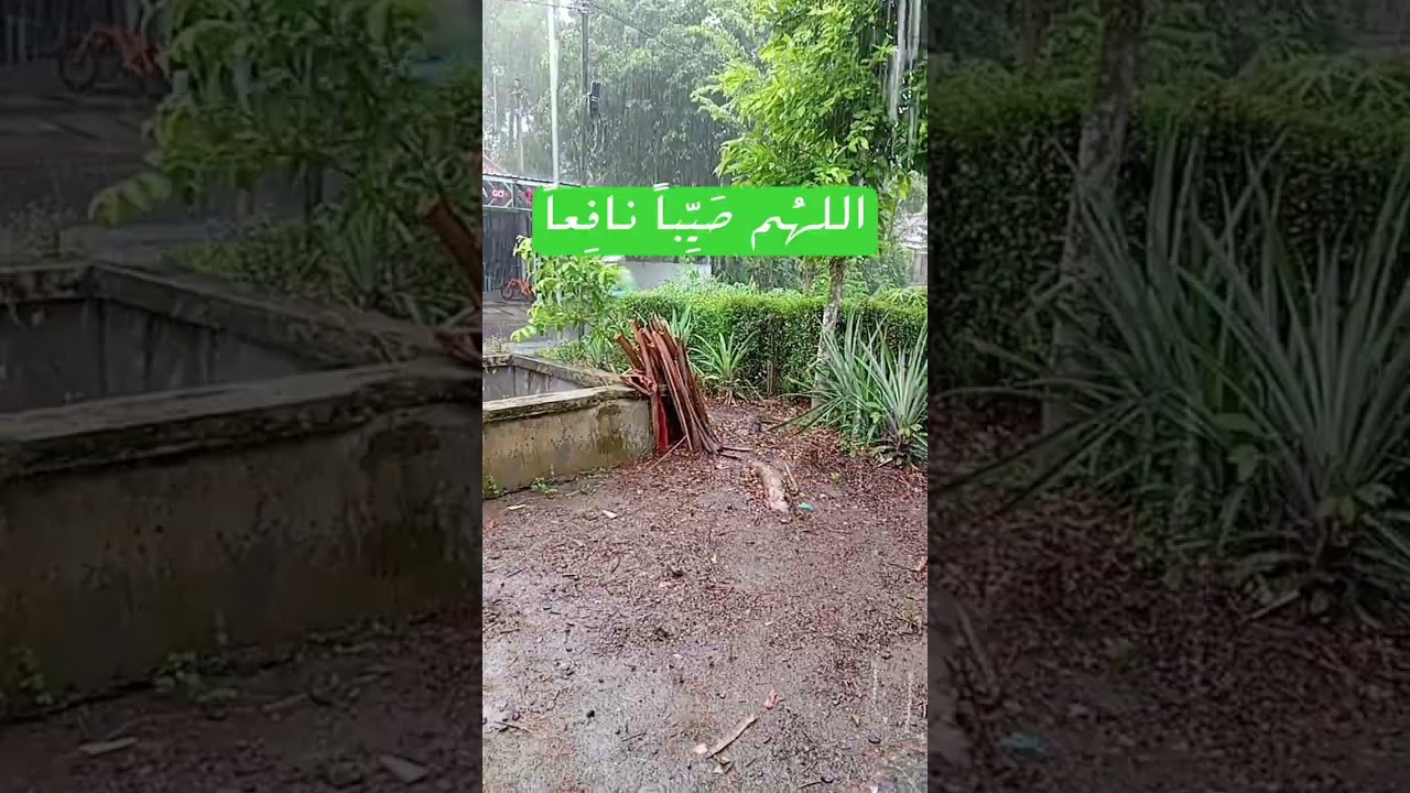 doa turun hujan 