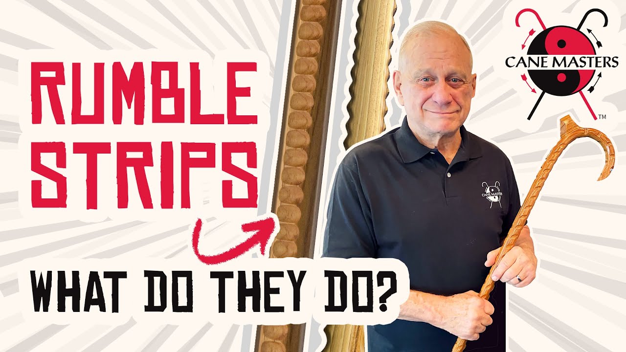 How Rumble Strips Can Protect You | Tactical Cane Defense