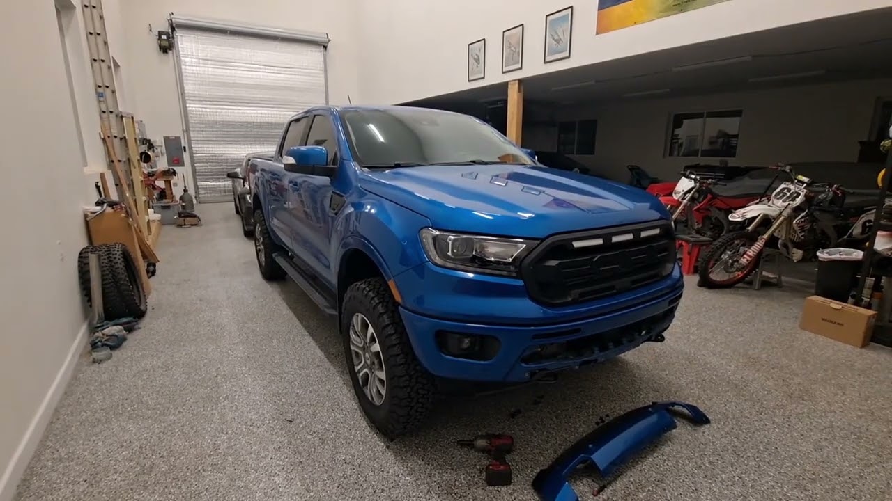 2021 Ford Ranger Lift, Tires, Spacers, Intrusion Bars, Alignment, and Speedometer Calibration