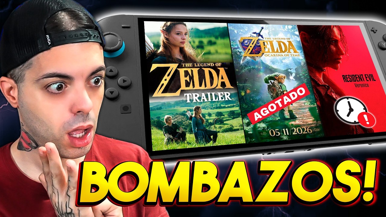 💥 Nintendo SWITCH 2 NO PARA! NOVEDADES de ZELDA y + SORPRESAS y BOMBAZOS!