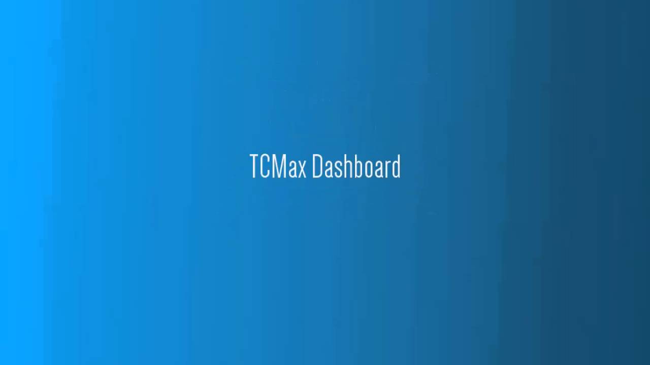 Standard TCMax Sales Demonstration