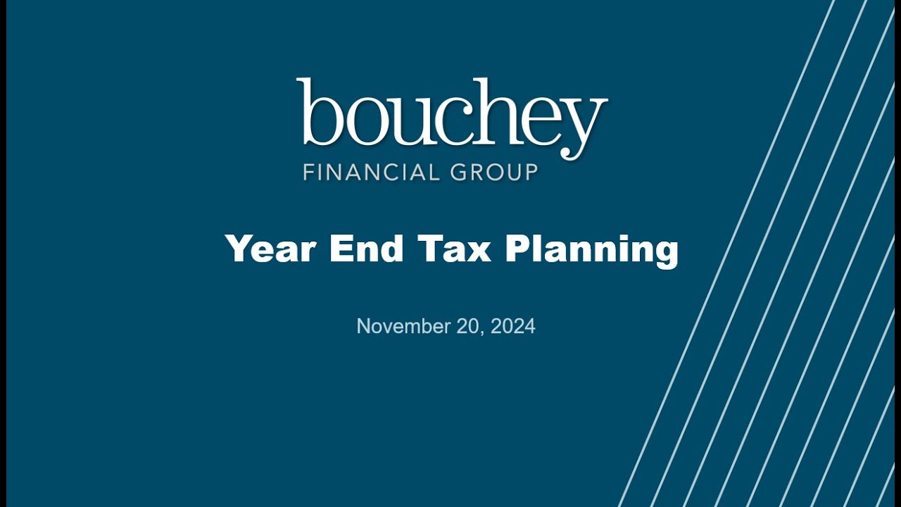 2024 Year End Tax Planning