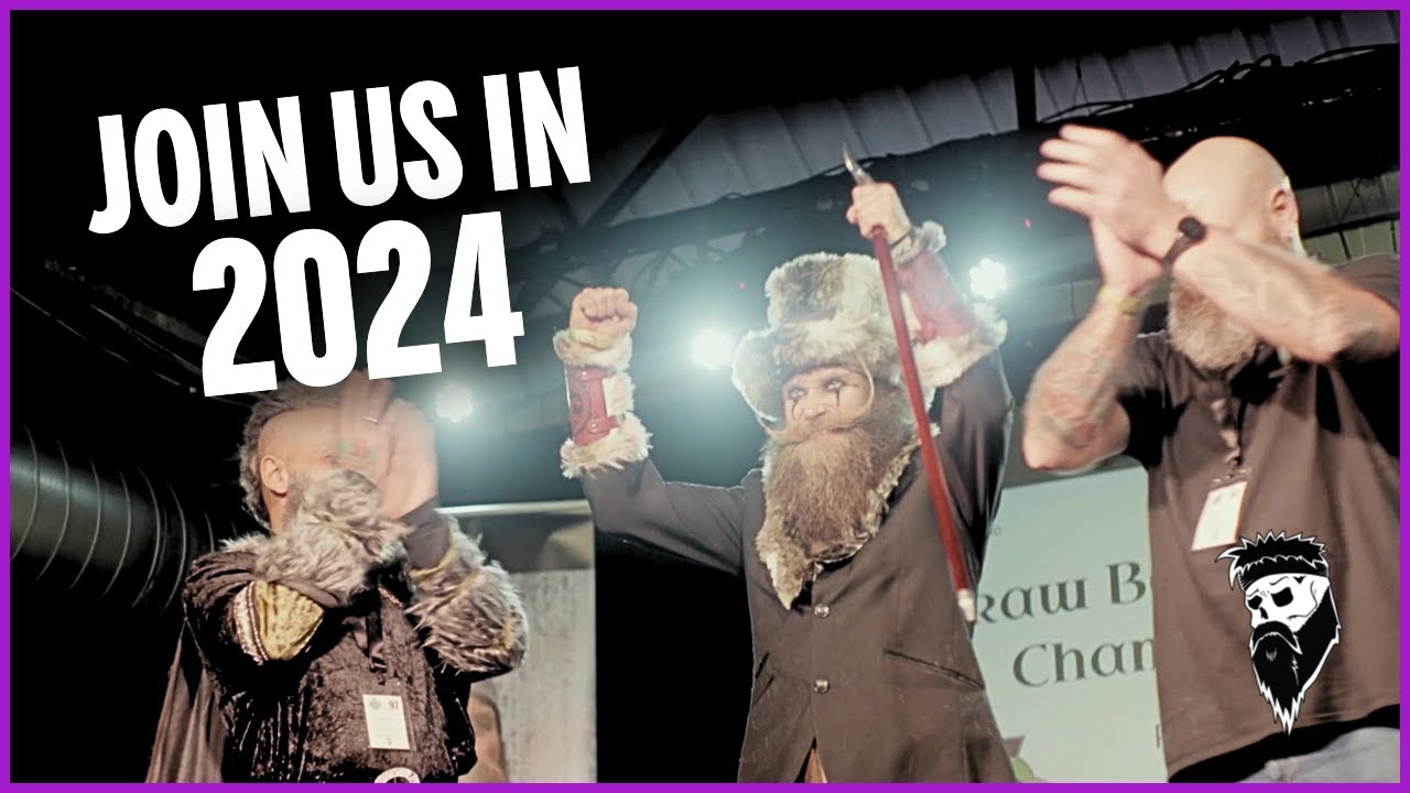 Getting Ready For A Beard Competition | Braw Beard and Moustache Championships (2024) #beardcomp