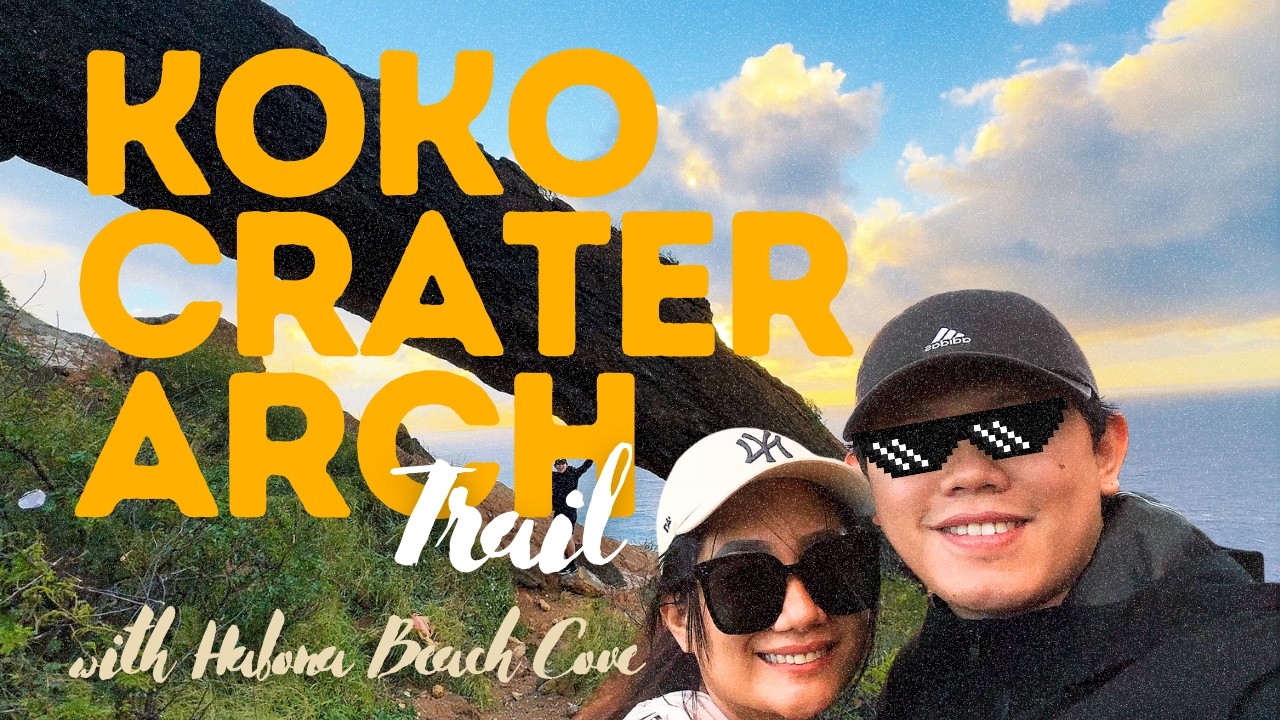This 15-Min Hike Has the BEST View on Oʻahu (Koko Crater Arch Trail) + Halona Beach Cove