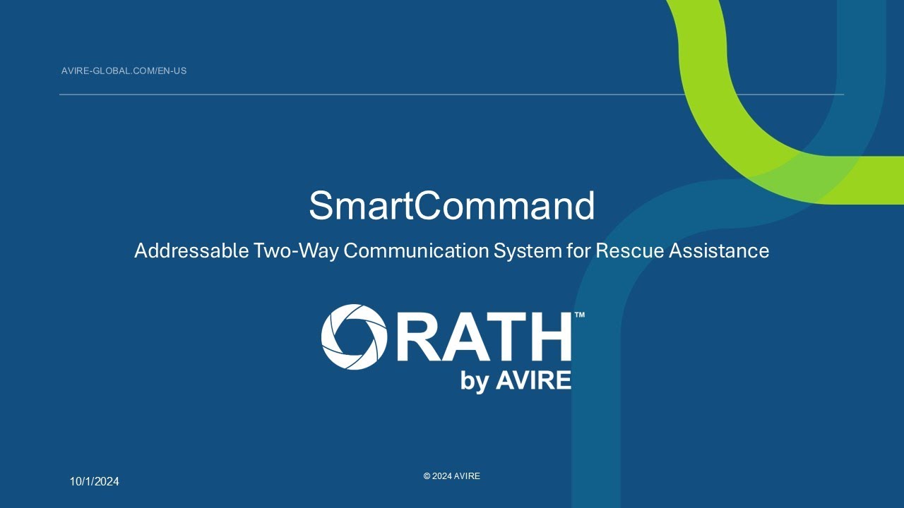 RATH by AVIRE   Addressable Two Way Communication System for Rescue Assistance