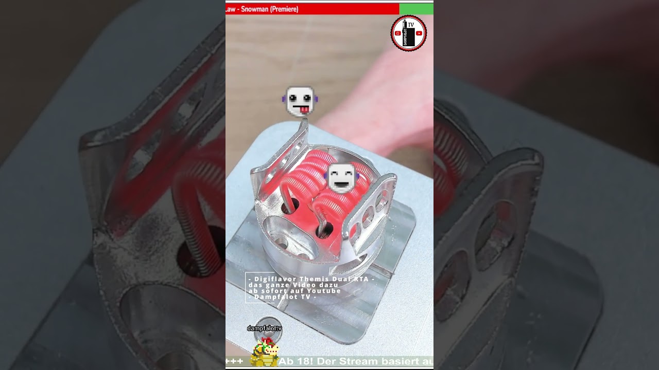Digiflavor Themis Dual RTA |Shorts💨