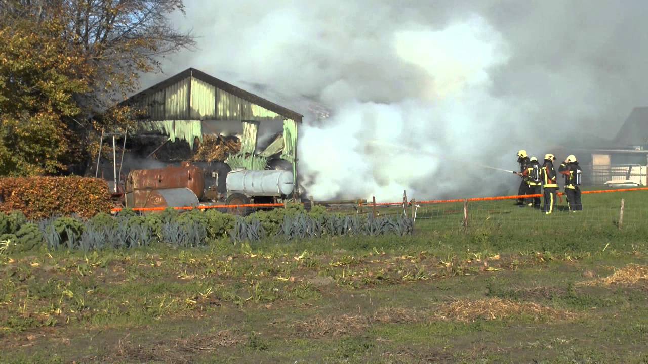 Brand verwoest loods Oudeschip