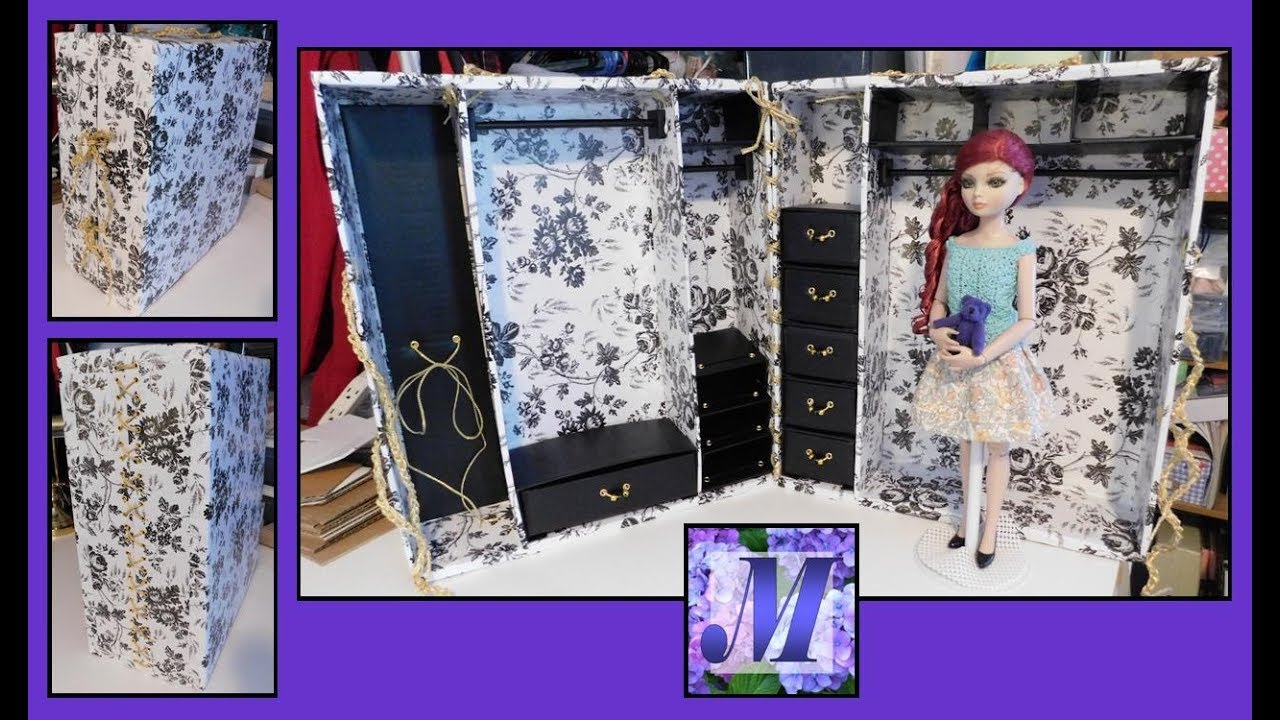 Working on a Doll Trunk Project