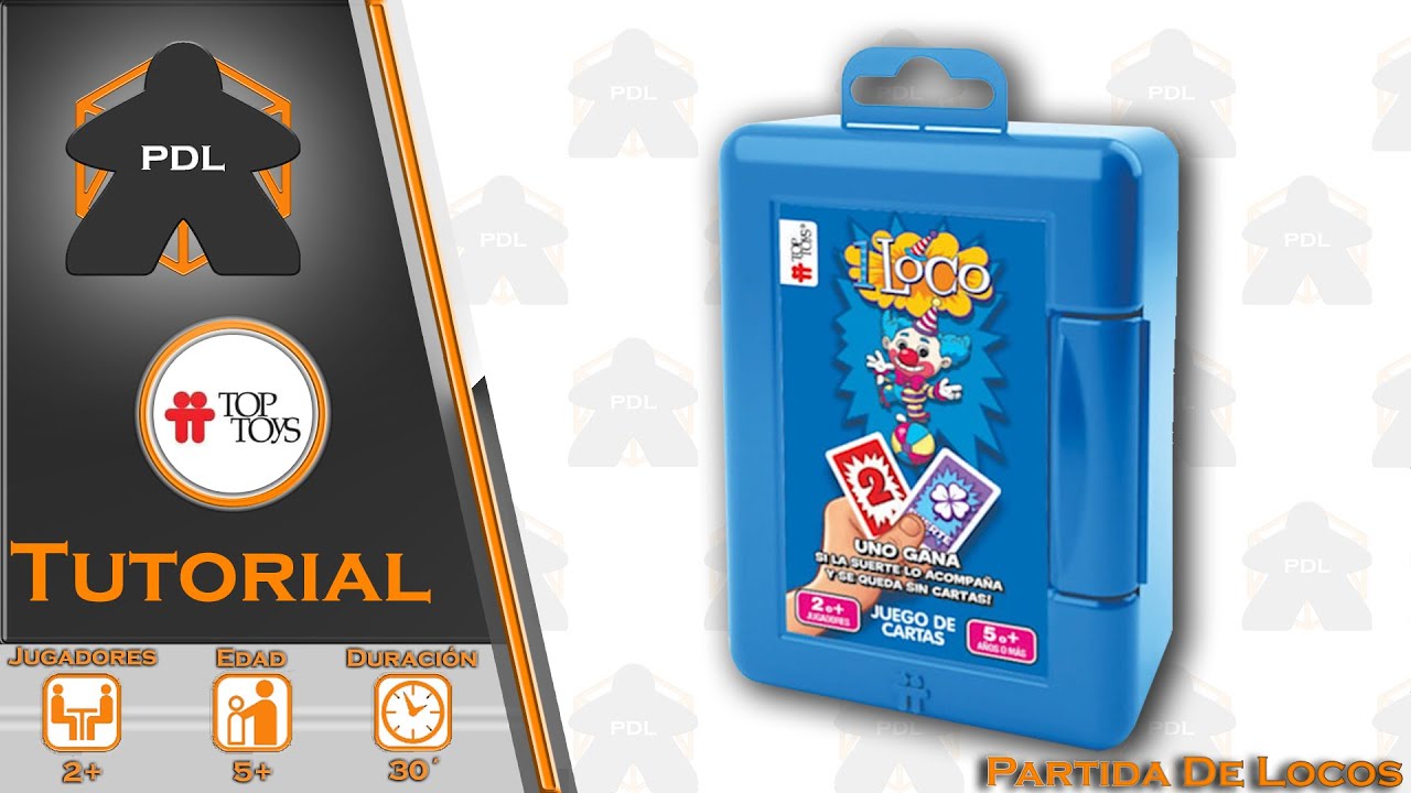 1 Loco | Tutorial | Top Toys | Partida de Locos | UNO |