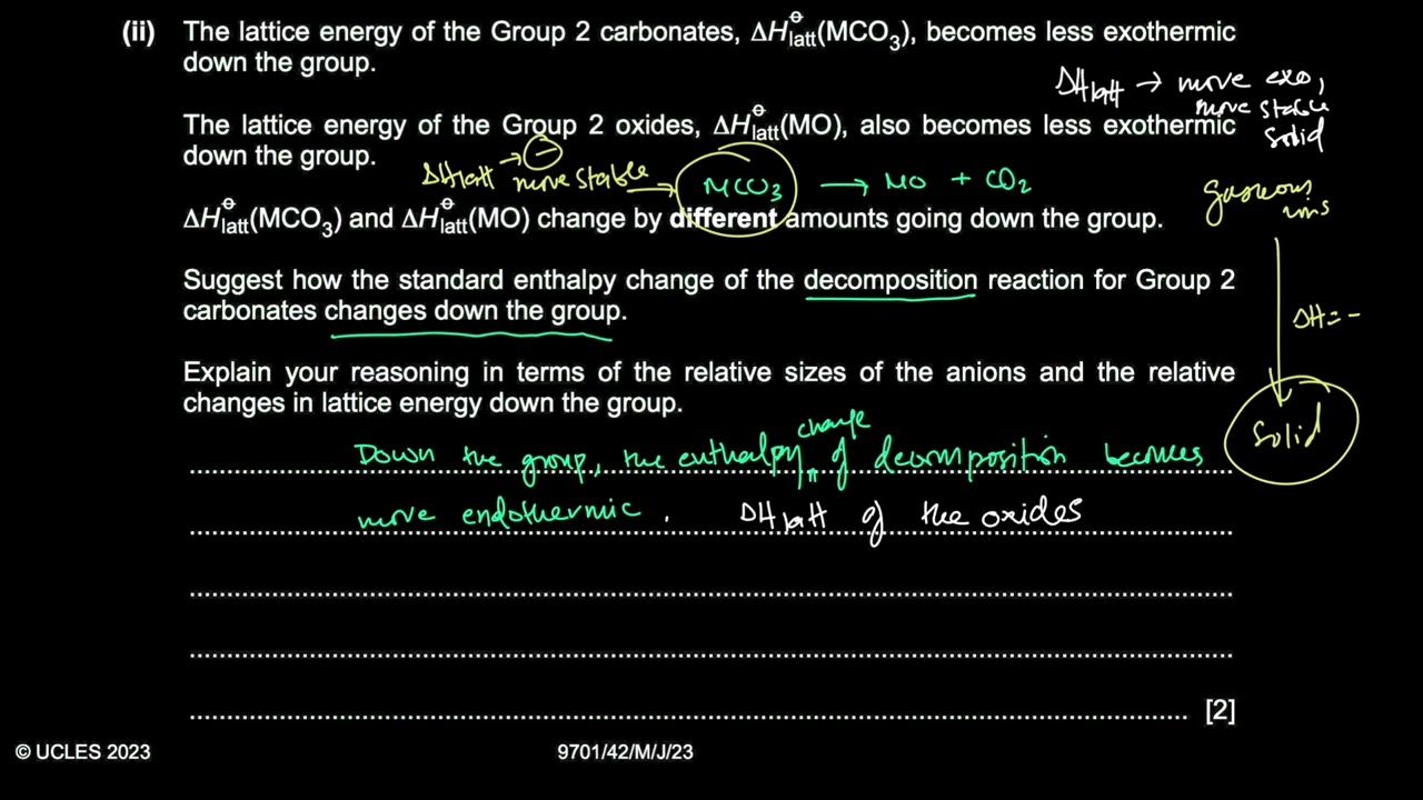 2023 JUN P42 | CAIE A Level Chemistry (9701)