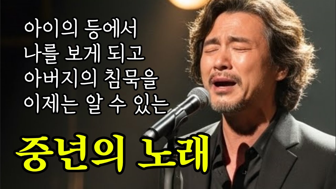 🎵 중년의 노래ㅣ화려하진 않아도 쓰러지지 않고 버텨온 나의 인생 #감성트로트