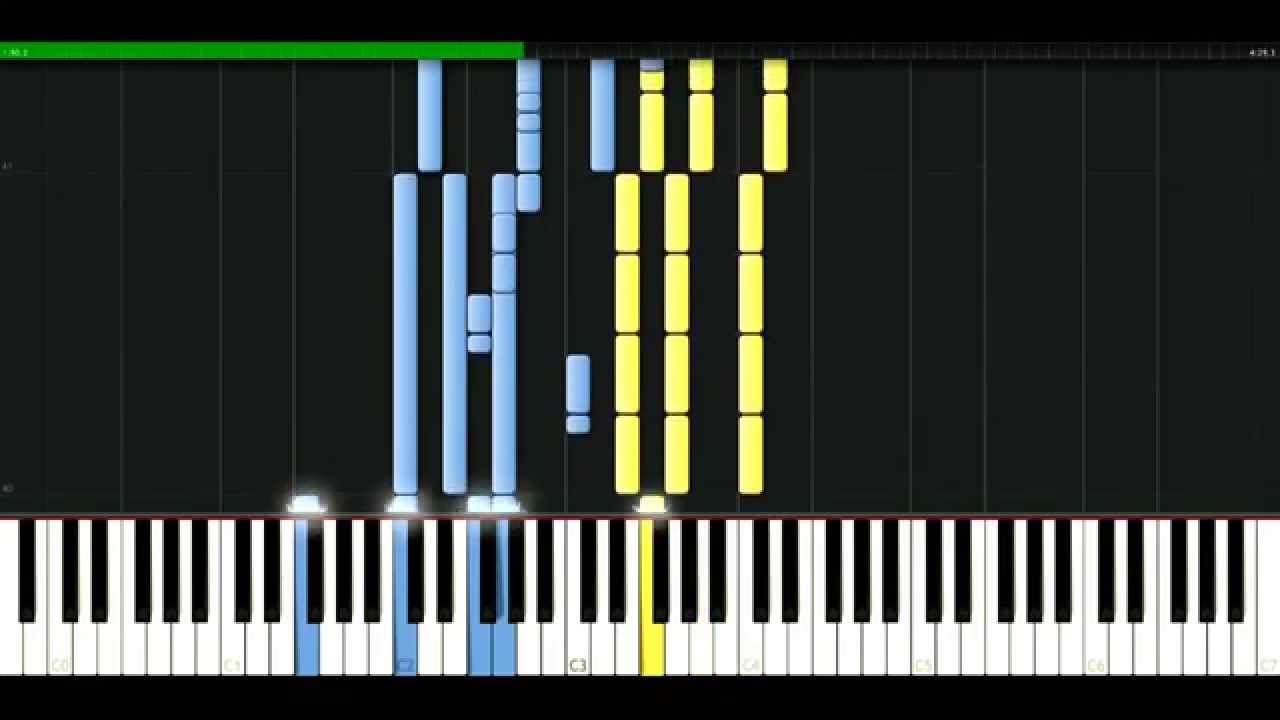Beyonce - Broken hearted girl [Piano Tutorial] Synthesia | passkeypiano