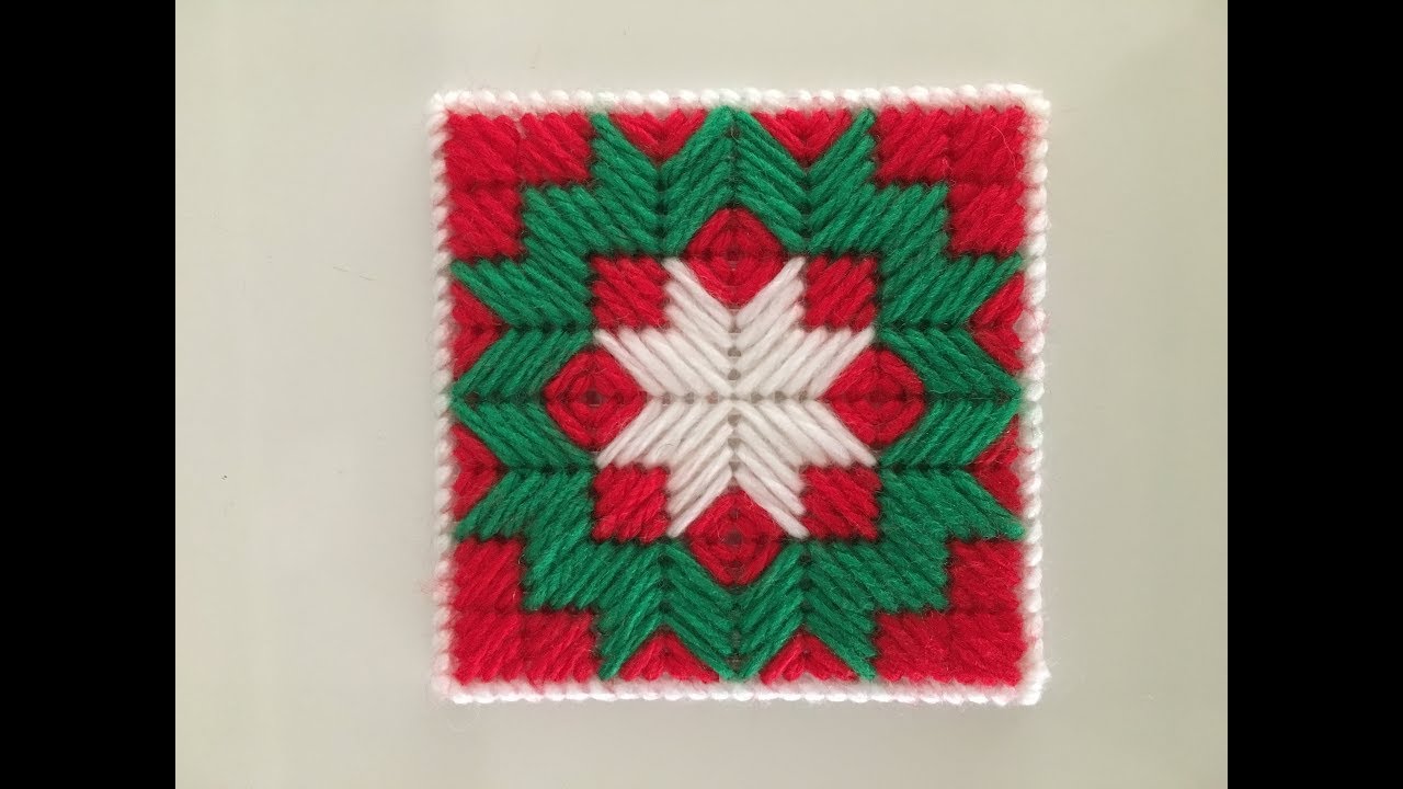 Plastic Canvas Coaster #6
