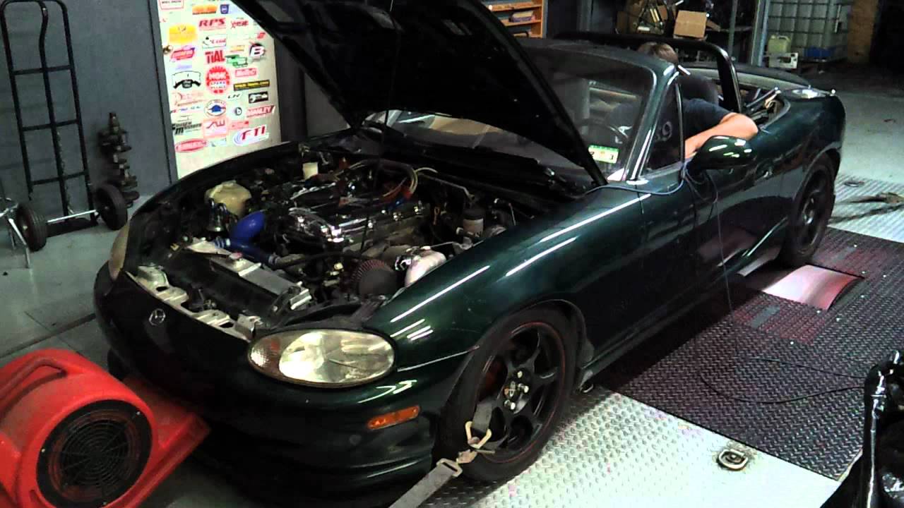 Dynosaur Performance / Powerhouse Racing turbo Miata