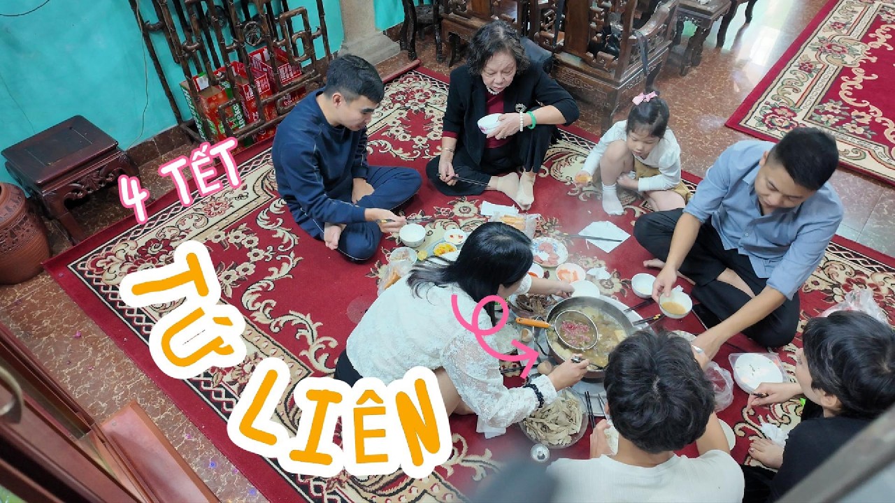 Mùng 4 Tết, qua Tứ Liên thăm bà Hồng