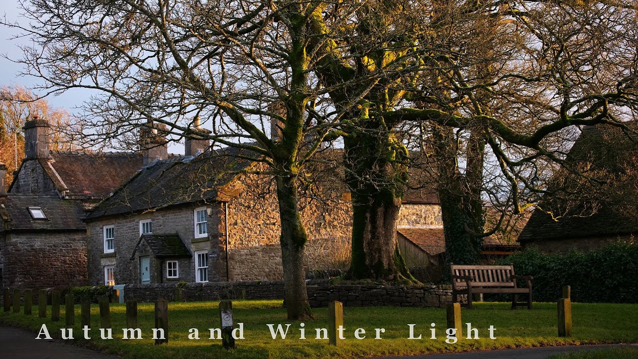 Autumn and Winter Light - Alstonefield in the Peak District
