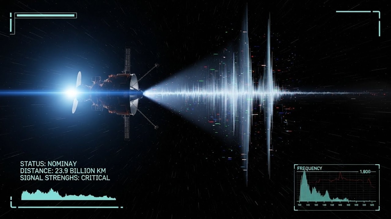 A VOYAGER 1 ACABA DE ENVIAR UM SINAL IMPOSSÍVEL — A NASA NÃO CONSEGUE EXPLICAR