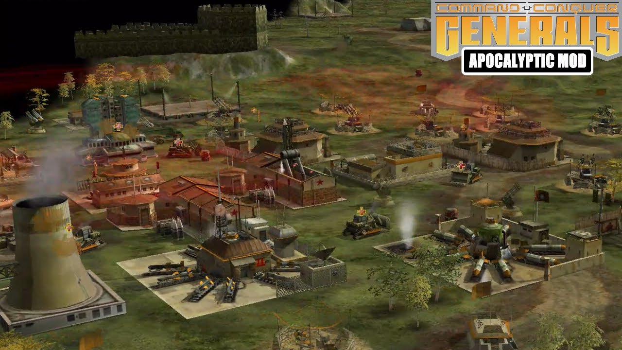 NUKE BOMB TRUCK VS NUKE ARMY C&C Generals Zero Hour Apocalyptic 2.2