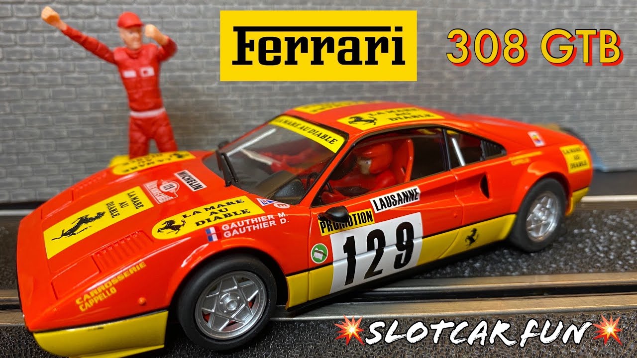 Ferrari 308 GTB  -  I like the sound of this slot car