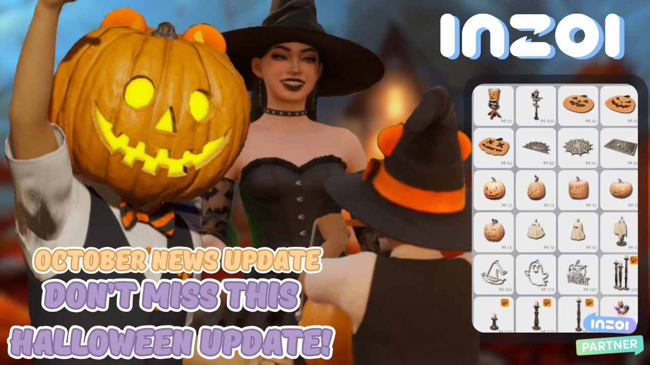 inZOI October Update: Ghosts, Trick or Treating & Everything You Missed! 👻