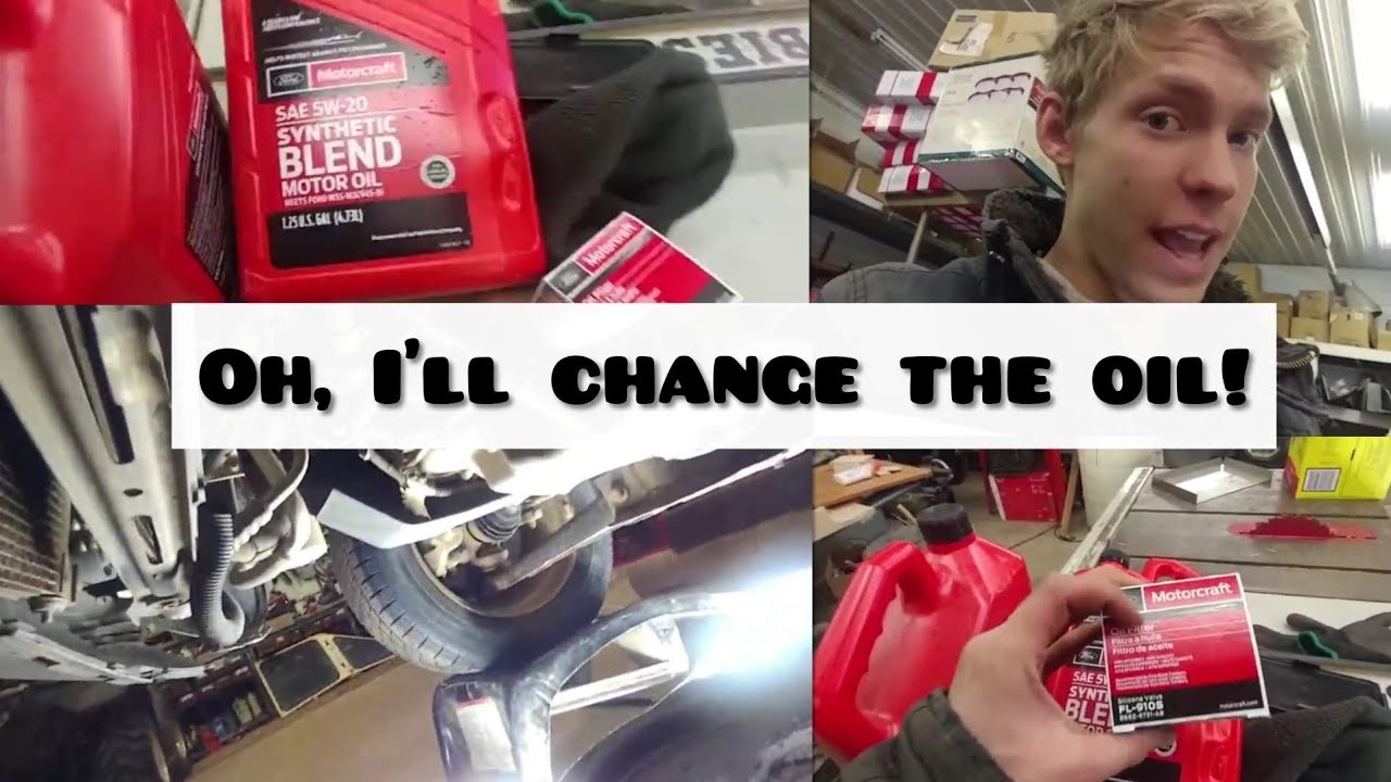 How to Change Oil on Ford Transit Connect.