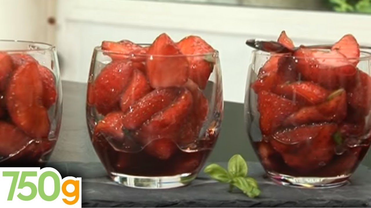 Soupe de fraises - 750g