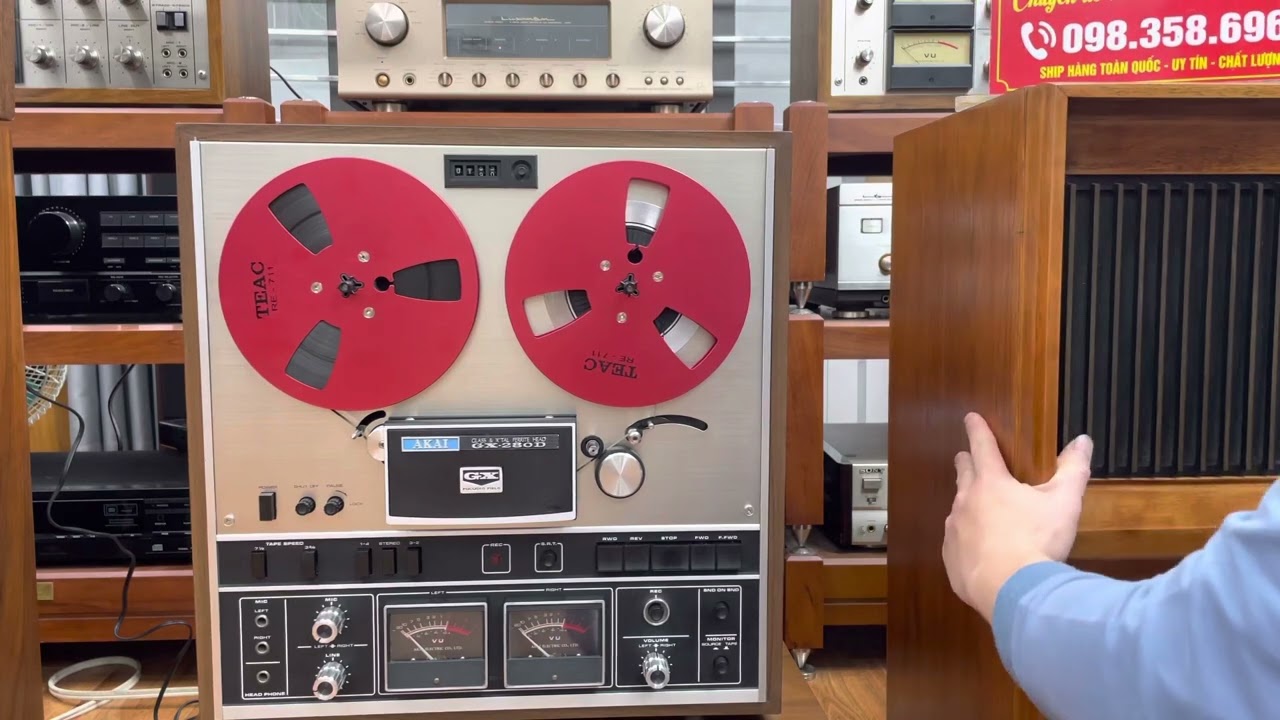 Akai GX-280D Chạy 2 Chiều Ngon Bổ Rẻ