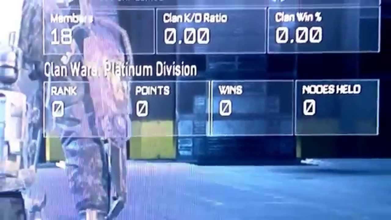 Advanced warfare clan recruitment
